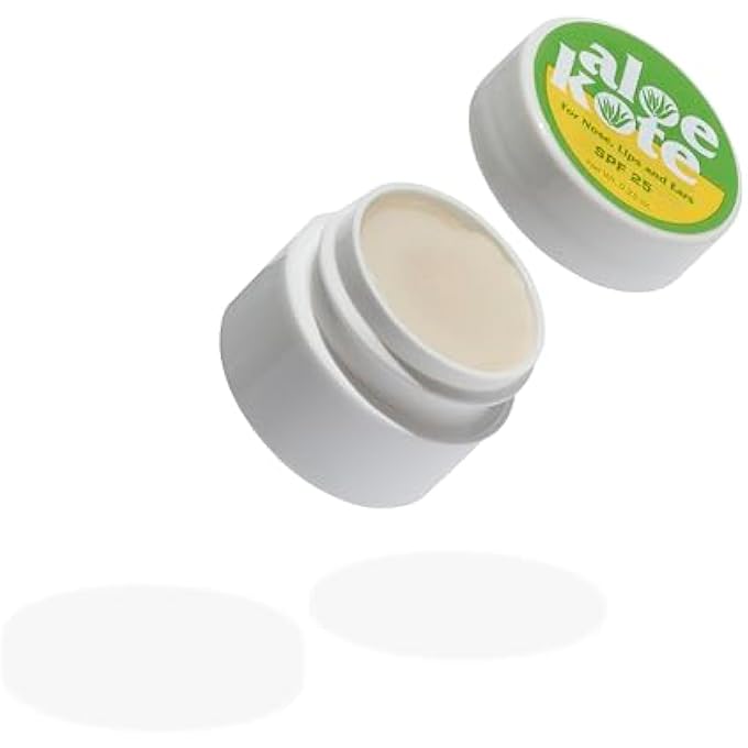Aloe Up KOTE SPF 25 - .5 OZ JAR - S PREMIER SPF 25 LIP BALM WITH VERA AND MOISTURIZING OILS - ALCOHOL FREE - ASSORTED LIP CARE PACK - 2 PACK - Image 3